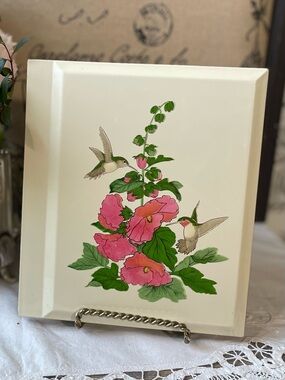 Vintage Otagiri hummingbird picture photo album book